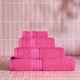 image 4 of OHS Luxury 100% Cotton 500GSM Bathroom Bath Sheet Towel Pink | Bright Pink | Bath sheet