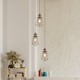 image 2 of Burns 3 Light Copper & Black Ceiling Pendant