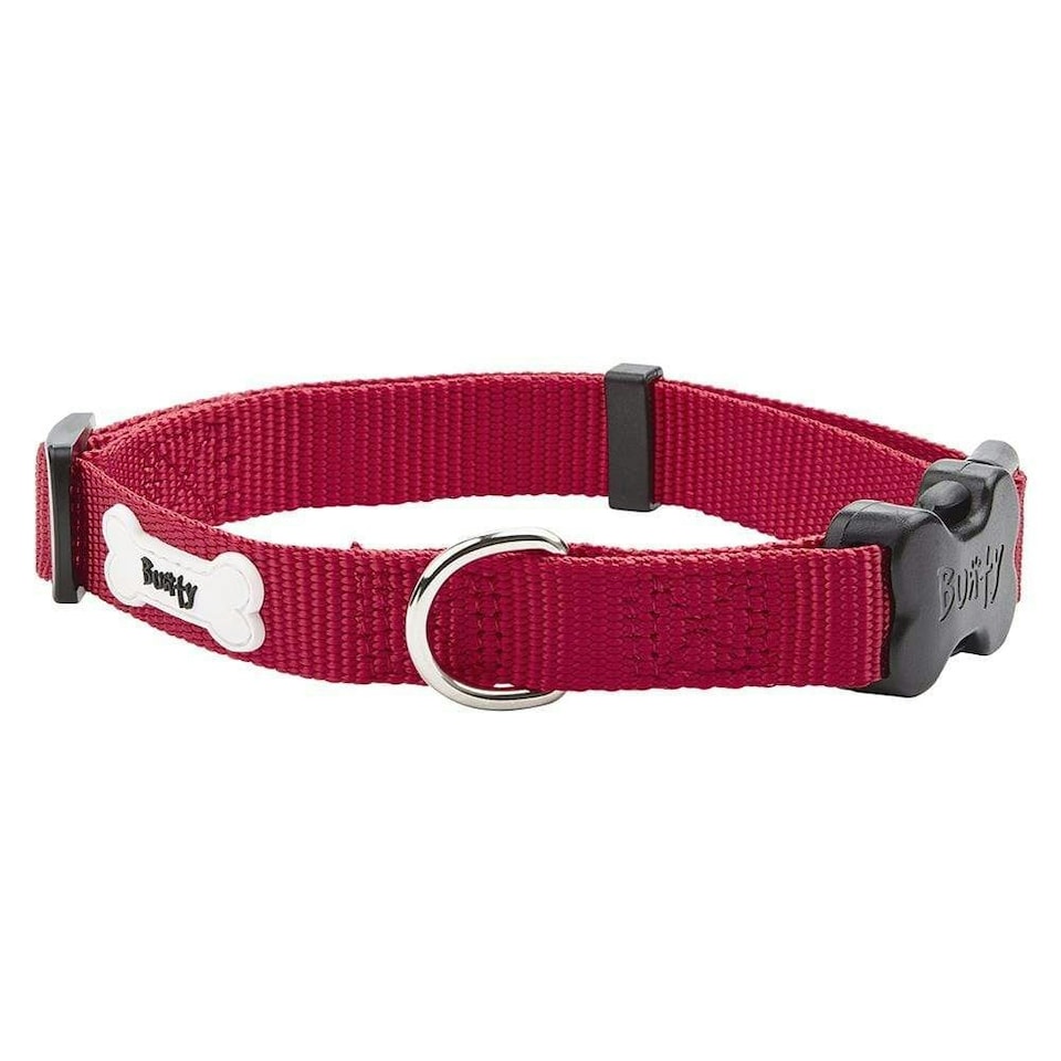 image 1 of Nylon Dog Collar, Middlewood Black | L