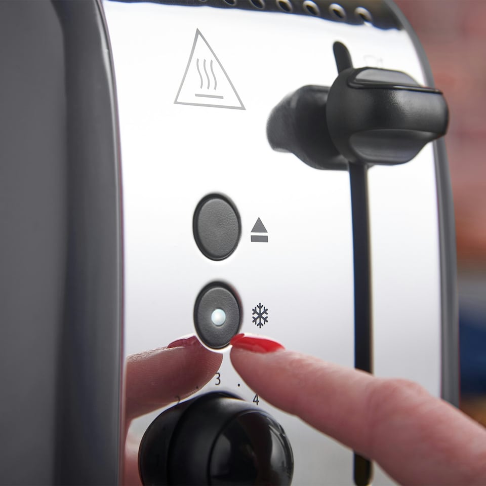 image 1 of Russell Hobbs Classics 2 Slice Toaster - Grey