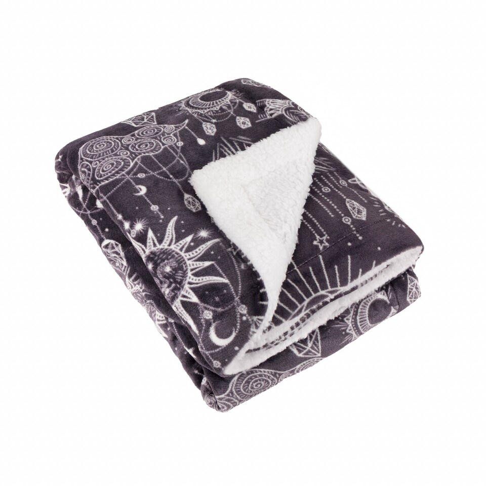 image 1 of Furn Constellation Fleece Throw