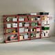 image 1 of Home Vida 5 Tier Large Heavy Duty Garage Shelves Adjustable Steel Shelving Storage Units - Red - Holds Upto 875kg Per Bay - 4 Bays