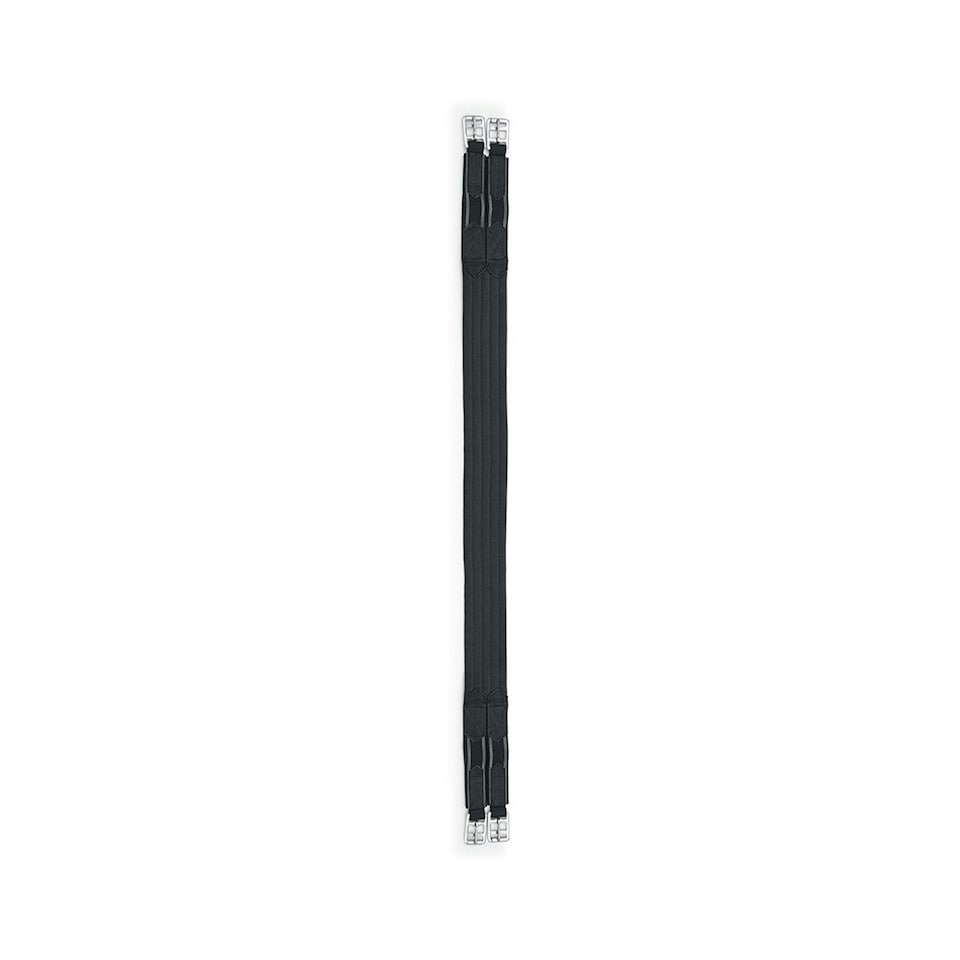 image 1 of Shires Burghley Elastic Horse Girth - Black - 32in