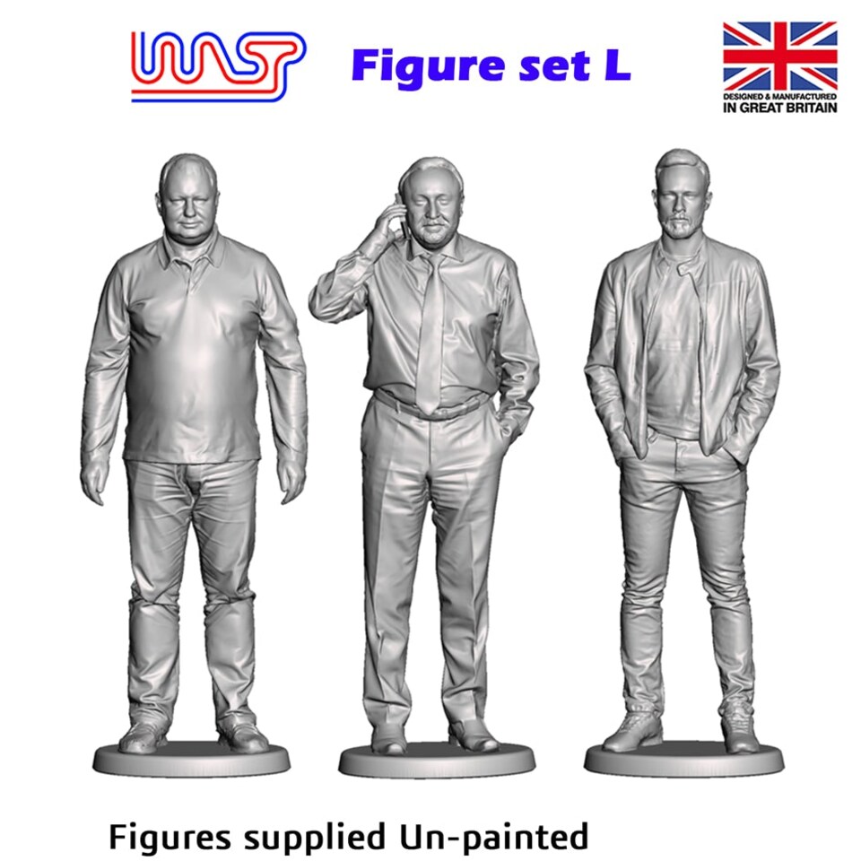 image 1 of Trackside Figure Scenery Display Set L New 1:32 Scale WASP