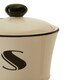 image 5 of Interiors By Premier Decorative Sugar Canister,Dolomite Kitchen Container With Domed Lid,Stylish Sugar Canister For Daily Use