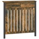 image 1 of HOMCOM Small Radiator Cover with Drawer and Vertical Slats 88.5 x 19 x 93cm