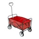 image 1 of Oypla Red Heavy Duty Foldable Garden Festival Trolley Folding Cart Wagon Truck Wheelbarrow
