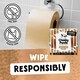 image 4 of Double-Length Natural Colour ("Unbleached") Bamboo Toilet Paper Brown | Size: 48 Rolls