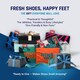 image 10 of SmellWell XL Freshener Shoe Inserts - Odour Protection for Large Shoes and Boots