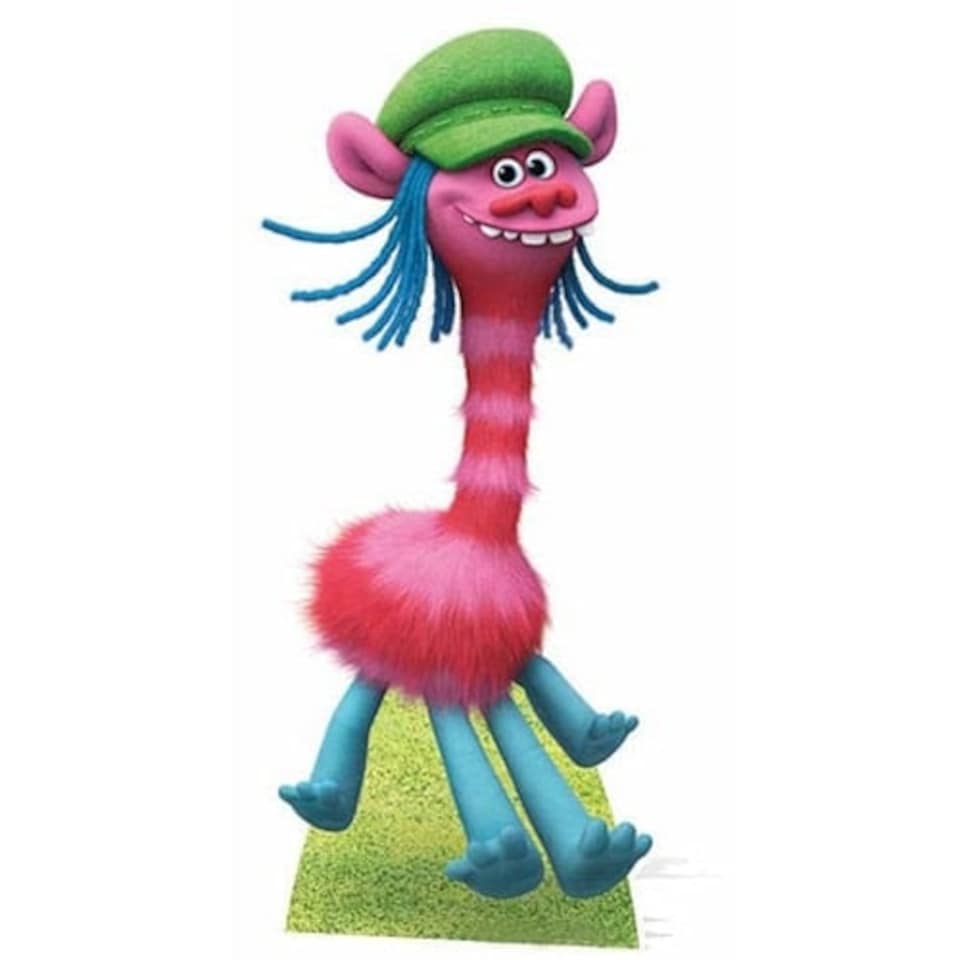 Trolls Goofy Grin Cooper Giraffe Cardboard Cutout 121cm
