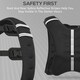 image 6 of HOMCOM 8KG Weighted Vest with Adjustable Straps, Pocket, Reflective Strips | Black