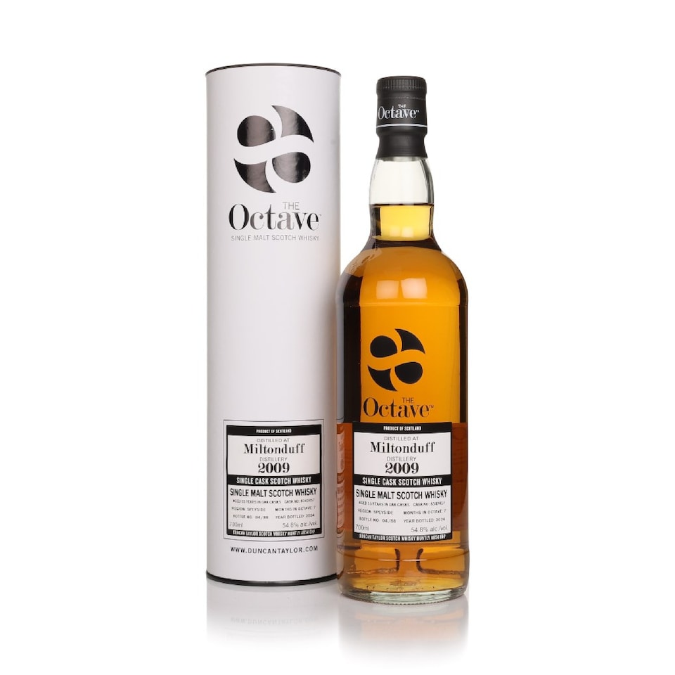 image 1 of Miltonduff 15 Year Old 2009 cask 8342457 - The Octave Duncan Taylor