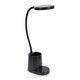 image 1 of ValueLights Marco Adjustable Black Rechargeable Flexi Desk Lamp