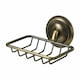 image 1 of Retro Bathroom Antique Brass Wall Mounted Shower Soap Dish Holder Shampoo Tray