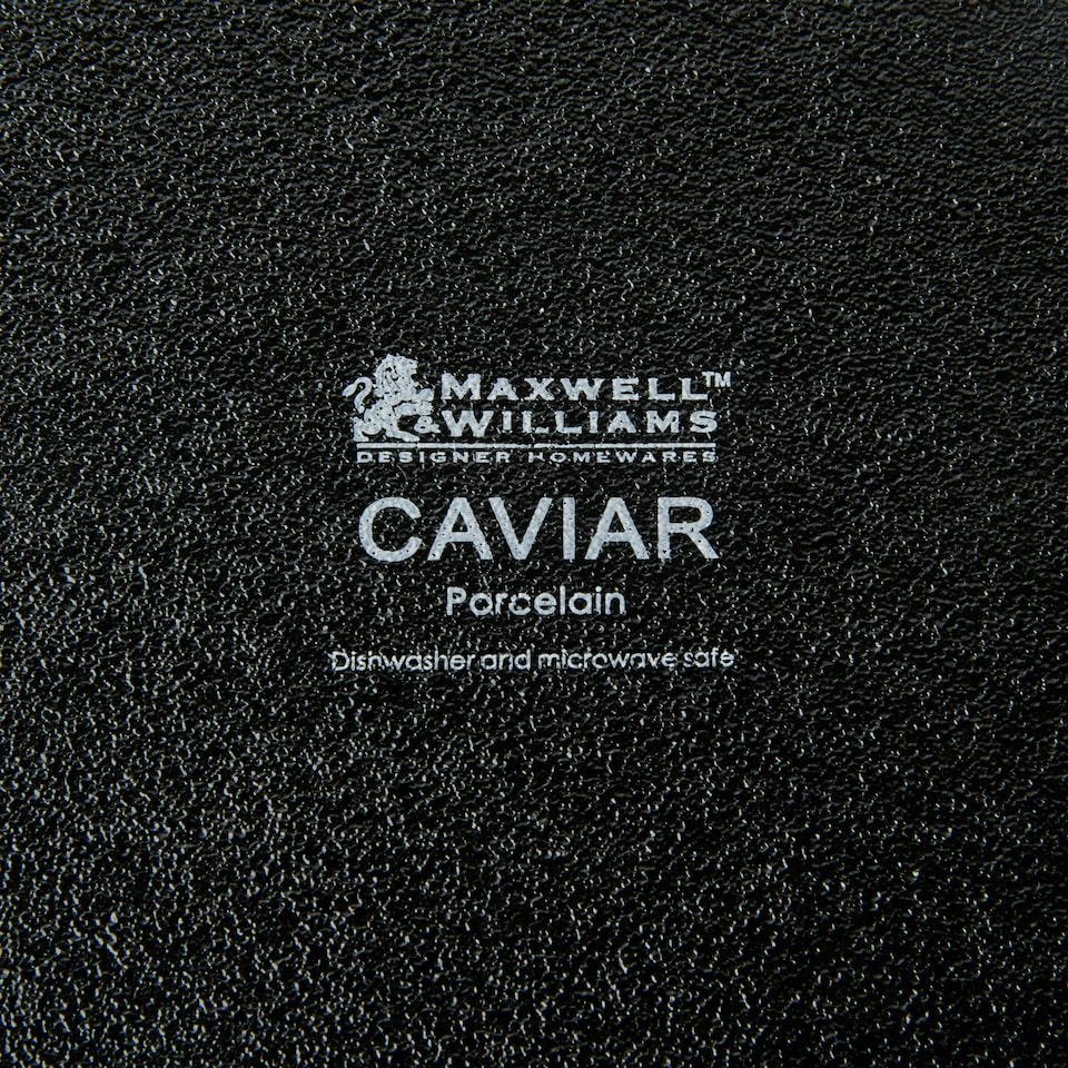 image 1 of Maxwell & Williams Caviar Coupe Bowl, 19cm | Black