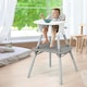 image 9 of COSTWAY 4 in 1 Baby Highchair Infant Feeding Seat