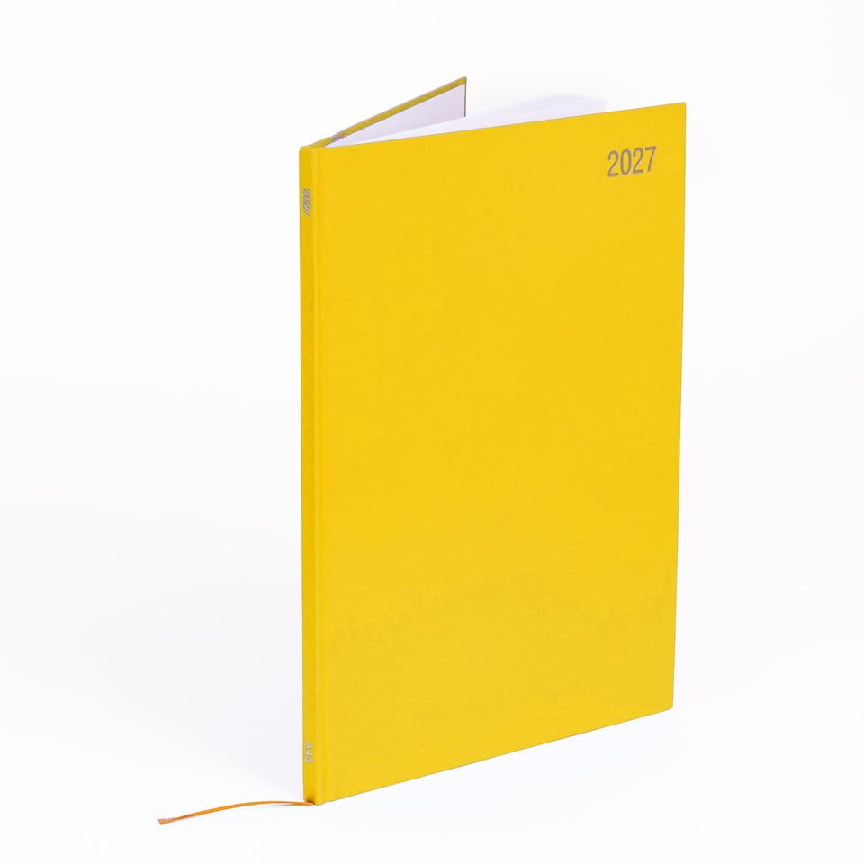 image 1 of evelay 2027 Week to View Diary A4 Yellow