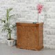 image 2 of Viva Mango Wood Sideboard With 2 Doors Brown