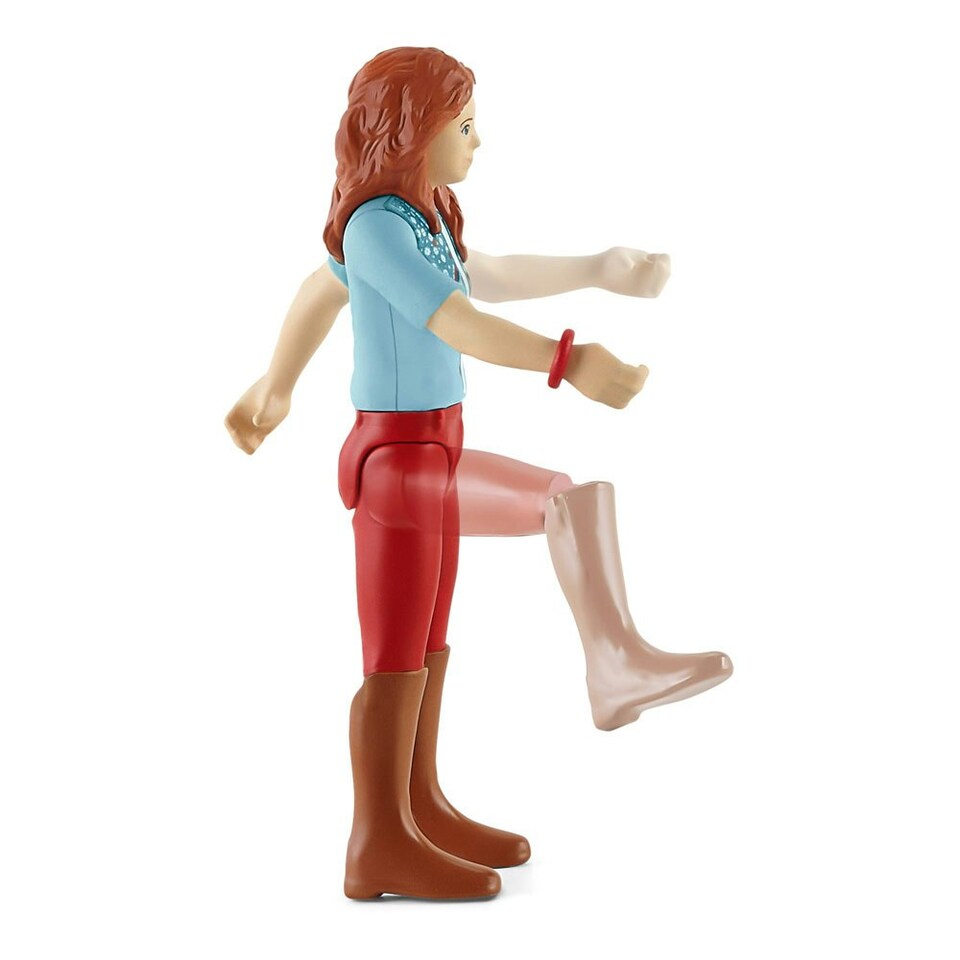 image 1 of SCHLEICH Horse Club Hannah & Cayenne Toy Figure Set