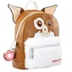 image 3 of Gremlins Fashion Gizmo Backpack - Brown/White/Pink - One Size