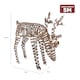 image 7 of Charles Bentley Small Rattan Light Up Reindeer