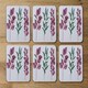 image 2 of Purple & Green Leaves (Coaster)