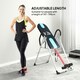 image 4 of HOMCOM Foldable Therapy Gravity Inversion Table AB Exercise Bench Home Fitness