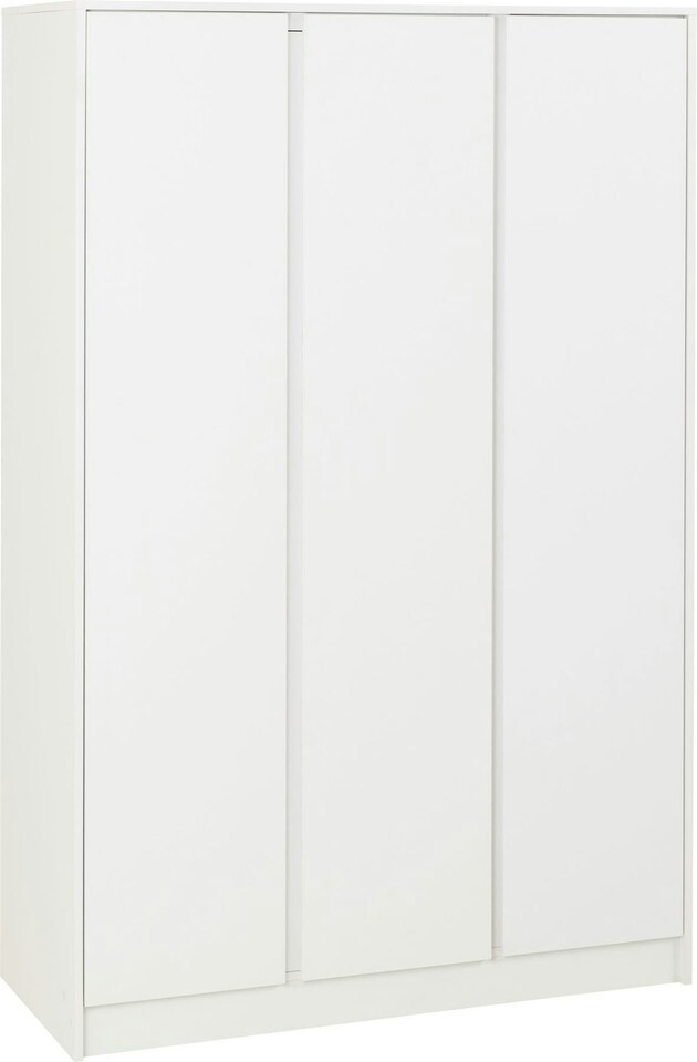 image 1 of Malvern 4 Piece Bedroom Set with 3 Door Triple Wardrobe | Grey | 4