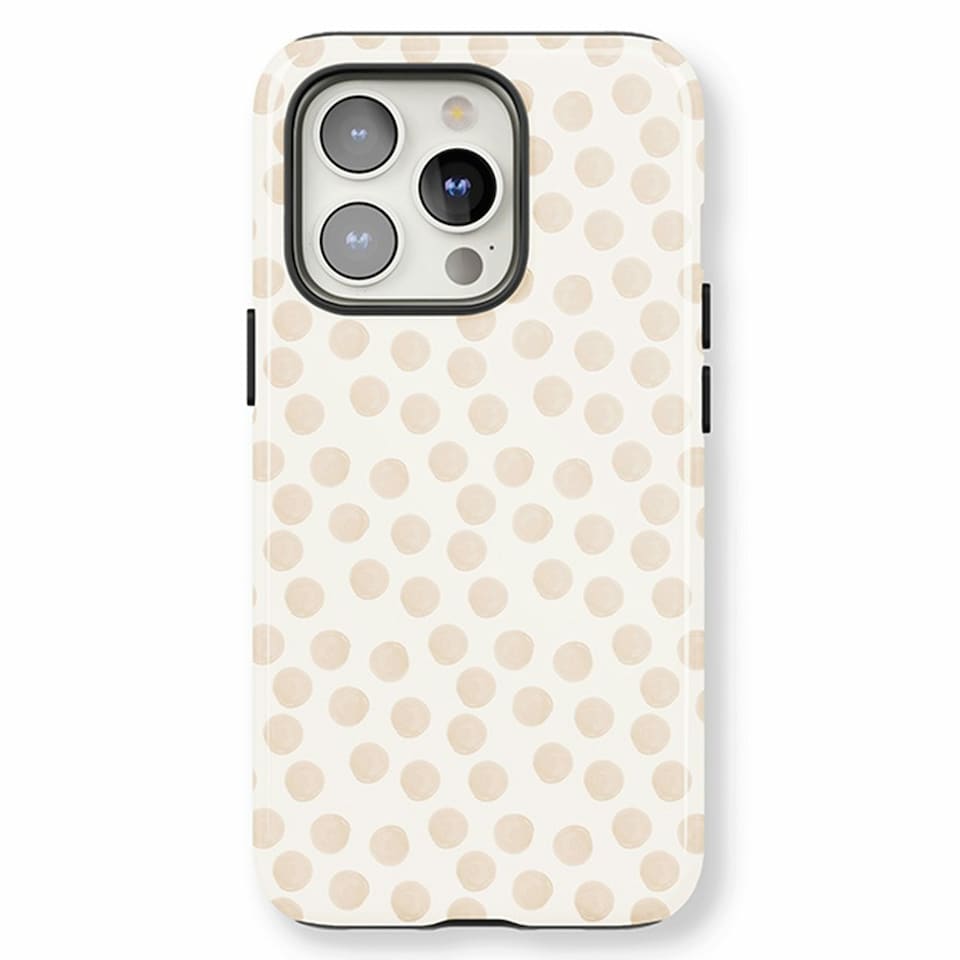 image 1 of Neutral Spot Phone Case | Brown | Galaxy S24
Tough | Galaxy S24
Tough