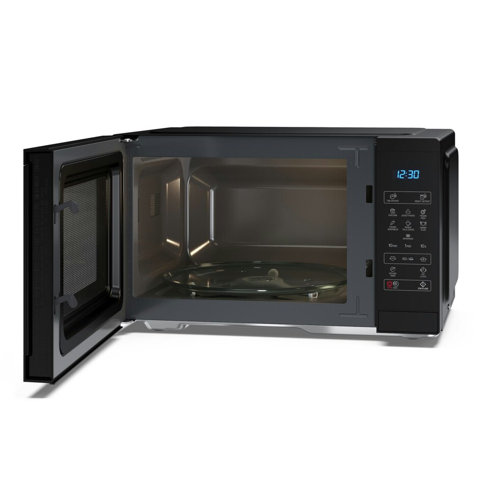 image 1 of Sharp 25L 900W Digital Microwave - Black
