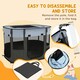 image 5 of PawHut Portable Dog Pen for Puppies, Rabbits, Kittens, Guinea Pigs - Grey