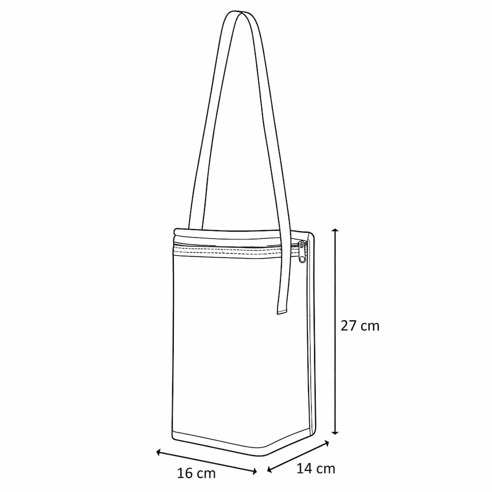 image 1 of Camp&Fire Cooler Bag. 6L Insulated Thermal Bag with Shoulder Strap for Picnic, Travel and Camping. | Black | 1