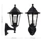 image 5 of ValueLights Mayfair Wall lantern Matte Black Lantern & Bulb | Black