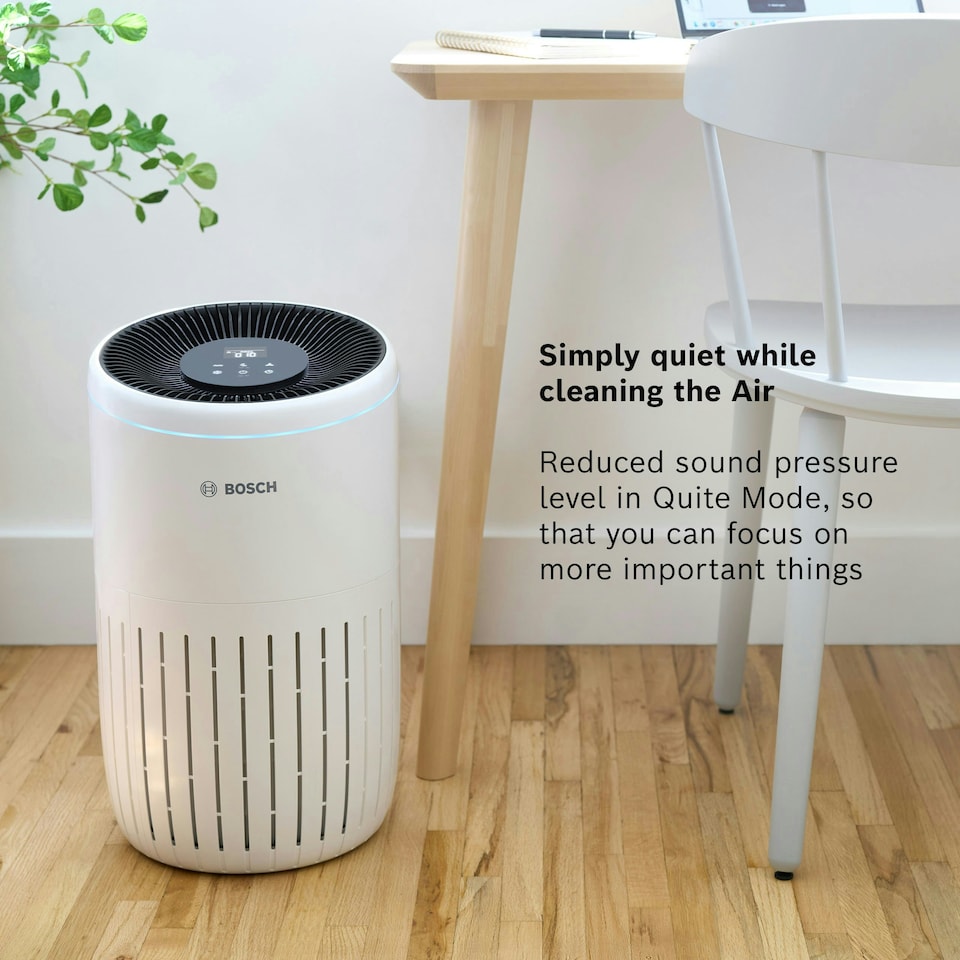 image 1 of Bosch Air 4000 Air Purifier for up to 62.5 m² - Removes efficiently Dirt with HEPA Filter, Smart Sensor, Quiet Mode - Suitable for Allergy Sufferers
