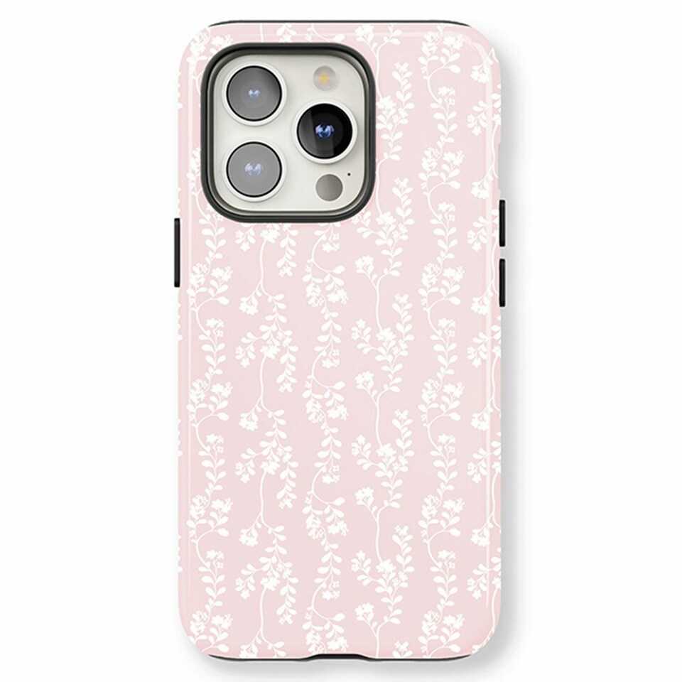 image 1 of Elegant Floral Phone Case | Pink | iPhone 12 Pro Max
Tough | iPhone 12 Pro Max
Tough