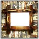 image 3 of Rustic egyptian wooden frame (Picture Frame) Brown | M