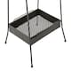 image 2 of Lexa Black Metal Storage Rack Black