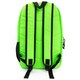 image 2 of Rock Sax Bad Guy Billie Eilish Backpack - Green - One Size