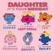 image 3 of Mr Men & Little Miss Daughter Birthday Card