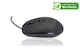 image 2 of Accuratus Bio M100 Mouse - USB Wired Full Size Biodegradable Plant Based Resin Mouse - Charcoal Black