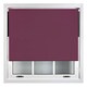 image 1 of FURNISHED Roller Blind Blackout Easy Fit Trimmable Insulated UV Protection with Metal Fittings | Purple | Aubergine