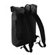 image 2 of Bagbase Roll Top Tarpaulin Backpack - Black - One Size
