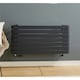 image 1 of 500mm (H) x 1000mm (W) - - Horizontal Bathroom Towel Radiator (Chester -Anthracite) - (0.5m x 1.0m)