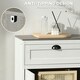 image 6 of kleankin Bathroom Storage Cabinet Freestanding Storage Cupboard with Drawer