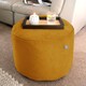 image 3 of rucomfy Velvet Pouffe - Indoor Bean Bag Footstool
