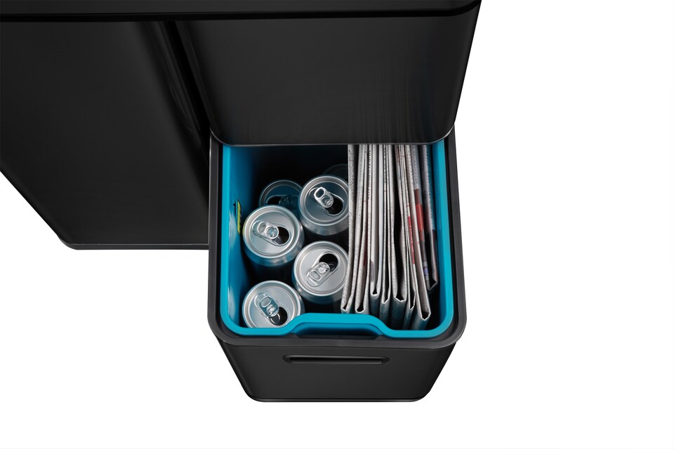 image 1 of Mirage Plus Recycling Sensor Bin 30&15&15L