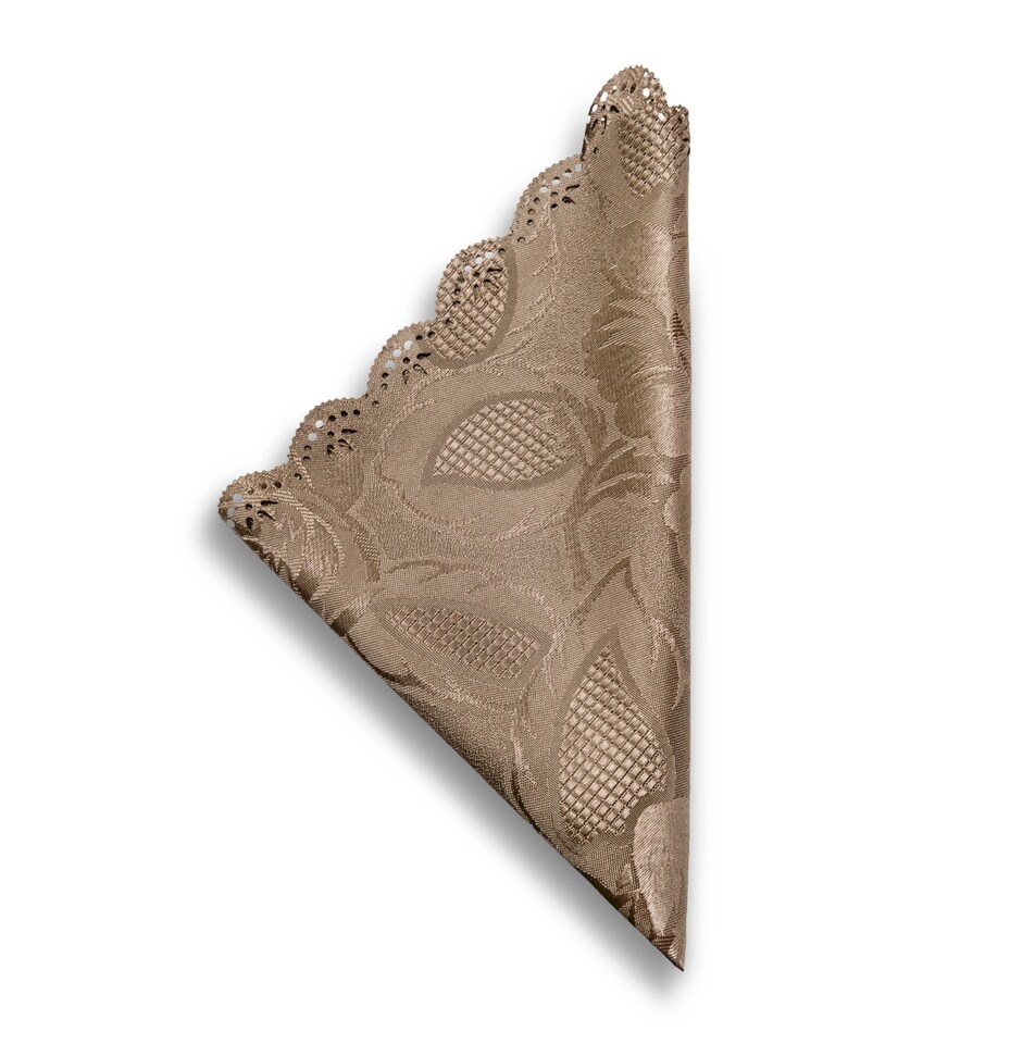 Kitchen Trends Rose Jacquard Napkins Set of 4