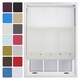 image 1 of FURNISHED Daylight Roller Blind Made to Measure with Chome Round Eyelets | Cream | Cream | (W) 180cm x (L) 165cm