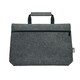 image 3 of MidOcean Tapla RPET Felt Laptop Bag - Stone Grey - 28cm x 38cm x 6.5cm Black
