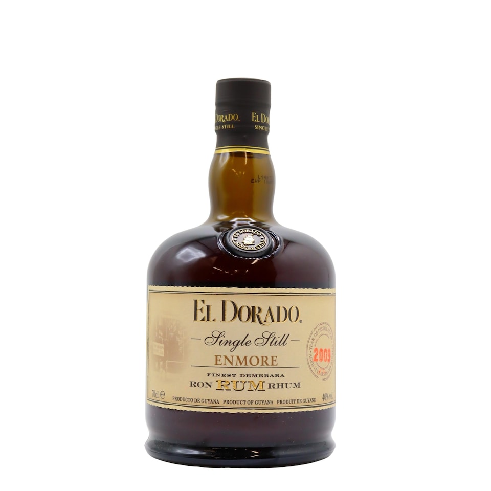 image 1 of El Dorado - Enmore - Single Still Guyanese 2009 12 year old Rum | Multi | Butterscotch nose blended with roasted coconut and apple. An initial taste of baked peach and coconut with a smoky cedar finish. | 1